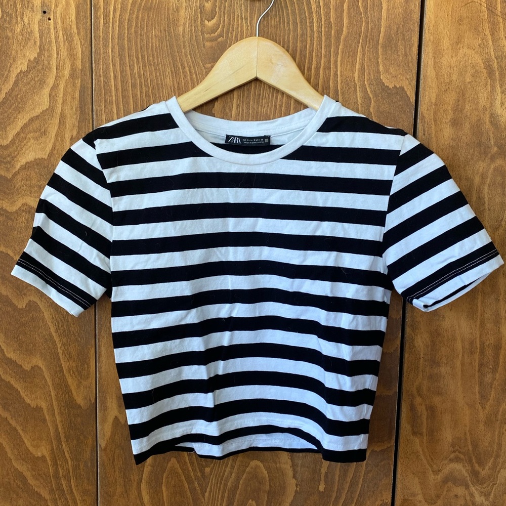 Zara Crop Shirt